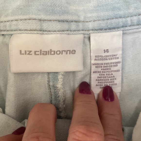 VTG Liz Claiborne Ankle Jeans - Picture 6 of 13